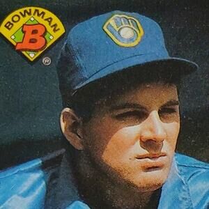 1989 Bowman Dan Plesac #133 Milwaukee Brewers P MLB Oversize Baseball NM